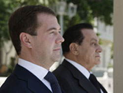 Медведев посетил Египет