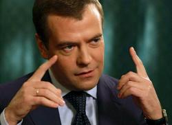Медведев прибыл в Бурятию
