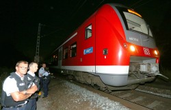 В Германии афганец напал на пассажиров поезда с топором