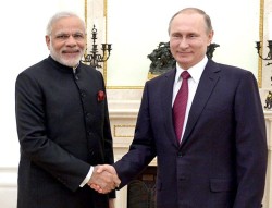Путин встретился с премьером Индии 