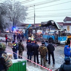 В Волгограде взорвали троллейбус В Волгограде взорвали троллейбус