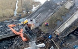 В Калининграде рухнул мост В Калининграде рухнул мост