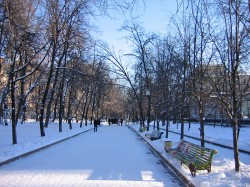 Снег временно заканчивается