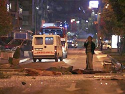 В Приштине взорвали дипломатов