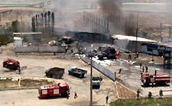 В узбекском городе взорвались боеприпасы