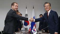 Медведев: Россия заинтересована в мирном решении корейского вопроса Медведев: Россия заинтересована в мирном решении корейского вопроса