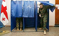 ЦИК Грузии упразднил итоги выборов ЦИК Грузии упразднил итоги выборов