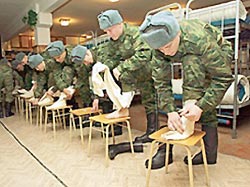 У солдат отобрали портянки У солдат отобрали портянки