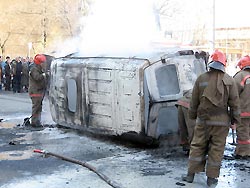 Кришнаиты разбились в маршрутке Кришнаиты разбились в маршрутке