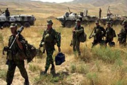 Россия начала военные учения в Таджикистане