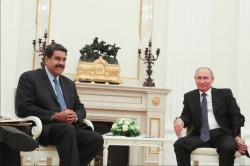 Мадуро назвал встречу с Путиным необыкновенной Мадуро назвал встречу с Путиным необыкновенной