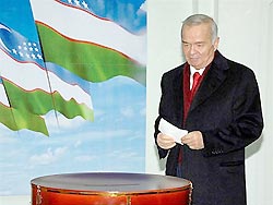 Каримов стал трехкратным президентом