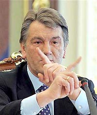 Ющенко бойкотирует Верховную Раду