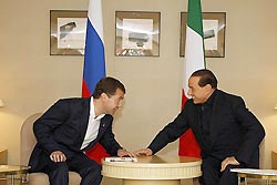 Берлускони расскажет Европе правду о Южной Осетии Берлускони расскажет Европе правду о Южной Осетии
