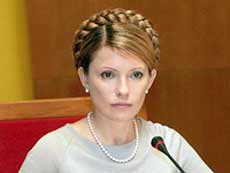 «Газпром» остановил Тимошенко