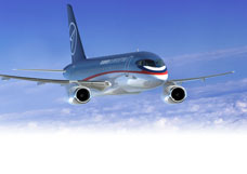 Superjet 100 улетел заграницу