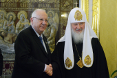 Патриарх Кирилл встретился с президентом Израиля Патриарх Кирилл встретился с президентом Израиля