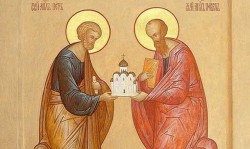 Сегодня день святых Петра и Павла Сегодня день святых Петра и Павла