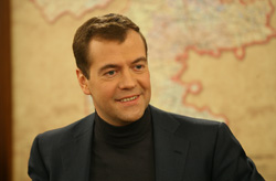 Медведев впервые дал интервью отечественной газете Медведев впервые дал интервью отечественной газете