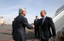 Путин прибыл в Ереван на саммит ОДКБ Путин прибыл в Ереван на саммит ОДКБ