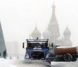 Москву снова завалит снегом Москву снова завалит снегом