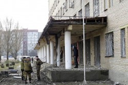 В Донецке силовики обстреляли больницу В Донецке силовики обстреляли больницу