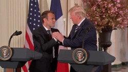 Трамп и Макрон провели переговоры в Белом доме
