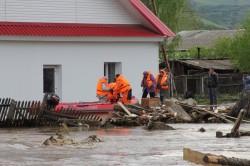 Сибирь затопило дождями