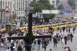 МВД Украины заблокировало Крестный ход в Киеве МВД Украины заблокировало Крестный ход в Киеве