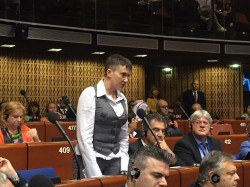 Савченко начала работать в ПАСЕ Савченко начала работать в ПАСЕ