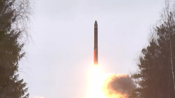 Минобороны опубликовало кадры пуска «Ярса» Минобороны опубликовало кадры пуска «Ярса»