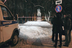 В пригороде Петербурга взорвали памятник Ленину В пригороде Петербурга взорвали памятник Ленину