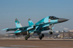 Начались лётные испытания Су-34 Начались лётные испытания Су-34