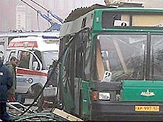 При взрыве тольяттинского автобуса пострадали 56 человек При взрыве тольяттинского автобуса пострадали 56 человек