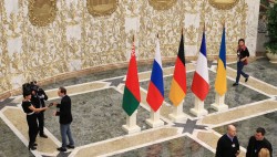 В Берлине завершилась встреча экспертов «нормандской четвёрки» В Берлине завершилась встреча экспертов «нормандской четвёрки»
