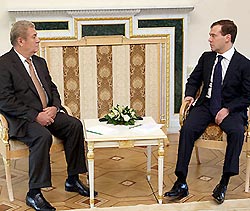 Президенты России и Молдавии поговорят о Приднестровье