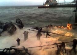МЧС закончило очистку Керченского пролива