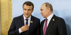 Путин обсудил с Макроном выход США из иранской сделки Путин обсудил с Макроном выход США из иранской сделки