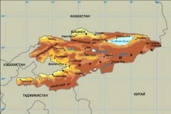 Русские названия хотят стереть с карты Киргизии