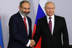 Путин и Пашинян провели телефонные переговоры Путин и Пашинян провели телефонные переговоры
