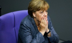Холодный душ для Ангелы Меркель