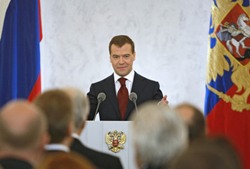 Медведев готовит инновационное послание Медведев готовит инновационное послание