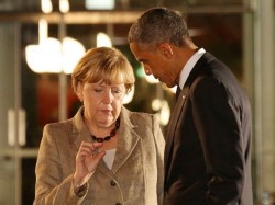 Обама и Меркель обсудили Украину по телефону