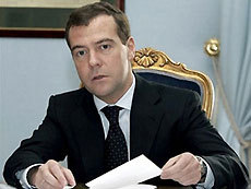 Медведев ввел санкции против Ливии