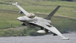 Над Северным морем разбился датский истребитель F-16