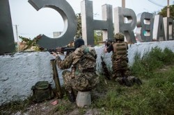 Славянск вновь обстреляли из минометов Славянск вновь обстреляли из минометов