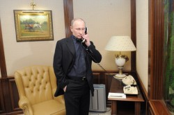 Путин провёл переговоры с президентом Палестины