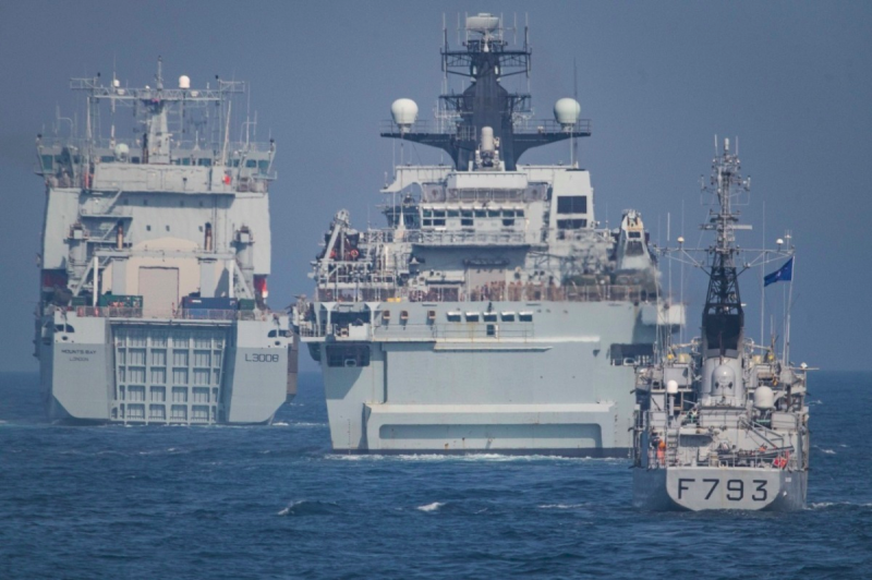 Репетиция блокады 