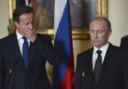 Путин поговорил с Кэмероном о Сирии и Су-24