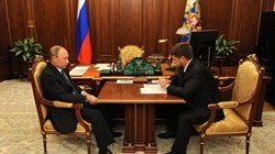 Путин похвалил Кадырова за выполнение «майских указов» Путин похвалил Кадырова за выполнение «майских указов»